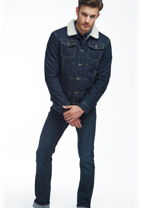 Veste en Jeans Fieldo Teddy Veste en jeans Vestes Tops Man Lee Cooper