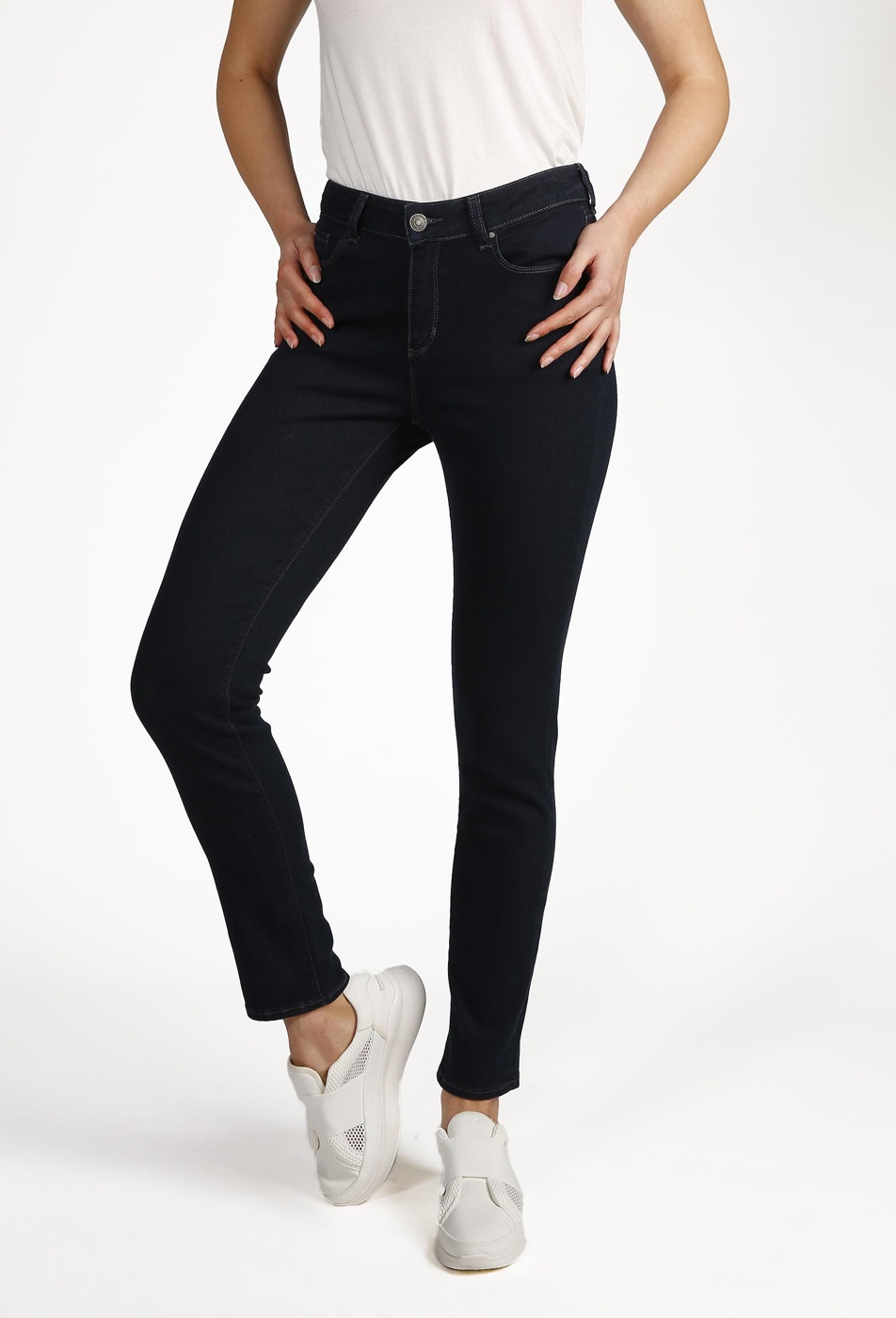 KATO Donkere Effen Jeans Slim Denim Vrouw Lee Cooper