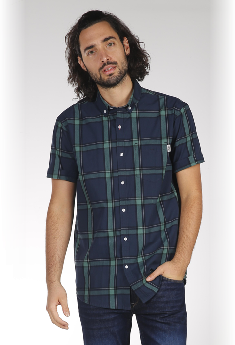 Promoten Opera Kluisje Shirt Direas geruit hemd - Shirts Tops Man - Lee Cooper